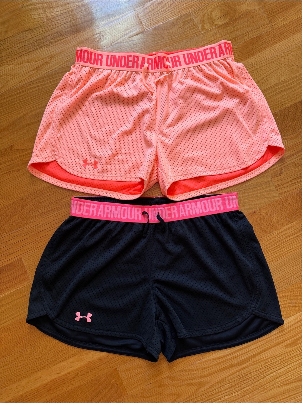 Under Armour Women’s Athletic Mesh Shorts Bundle
